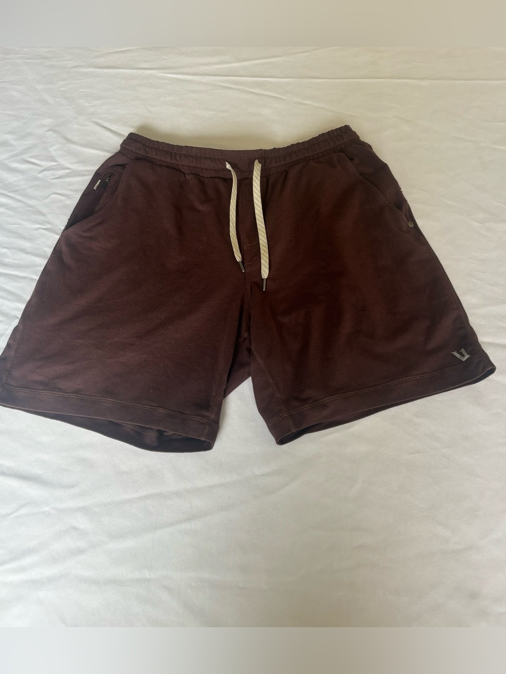 Vuori Ponto Shorts Mens Chestnut Size Medium